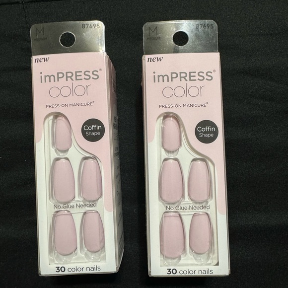 Kiss Impress press on nails with tabs! New - Picture 2 of 3
